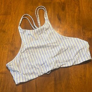 PrAna Onyx Bay High-neck Swim Top